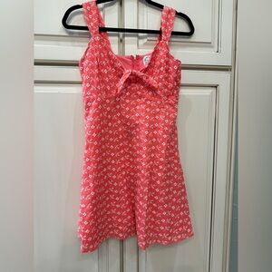 Woman’s Coral Dress